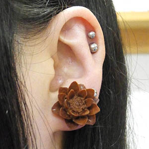 Wood Water Lily Plugs Customer Photo